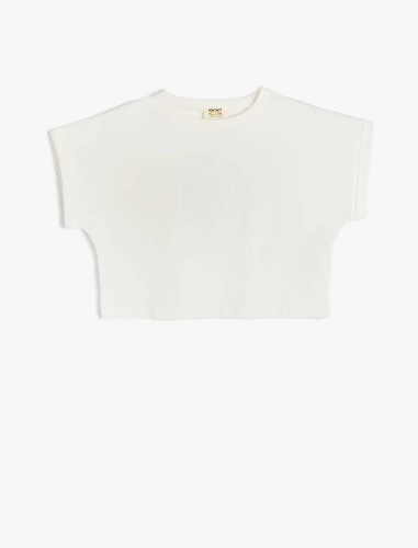 Resim Koton Kız Çocuk T-shirt 5SKG10135AK