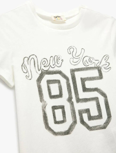 Resim Koton Kız Çocuk T-shirt 5SKG10253AK