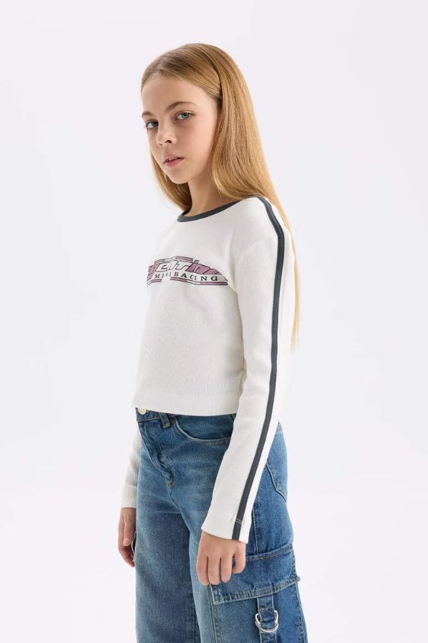 Resim Defacto Koz Çocuk Sweat D6993A8ER99