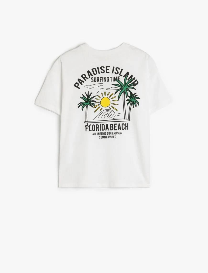 Resim Koton Erkek Çocuk T-shirt 5SKB10114TK
