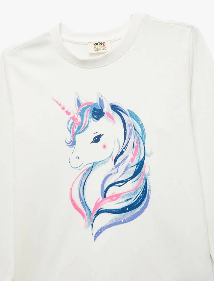 Resim Koton Kız Çocuk Sweat 6Wkg10092Ak