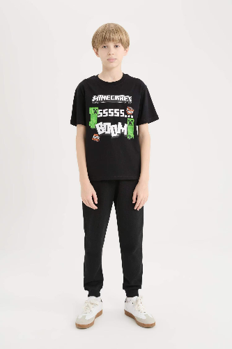 Resim Defacto Erkek Çocuk Kısa Kol T-shirt E3093A8BK81