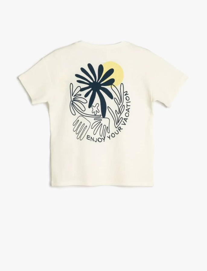 Resim Koton Erkek Çocuk T-shirt 5SKB10099TK