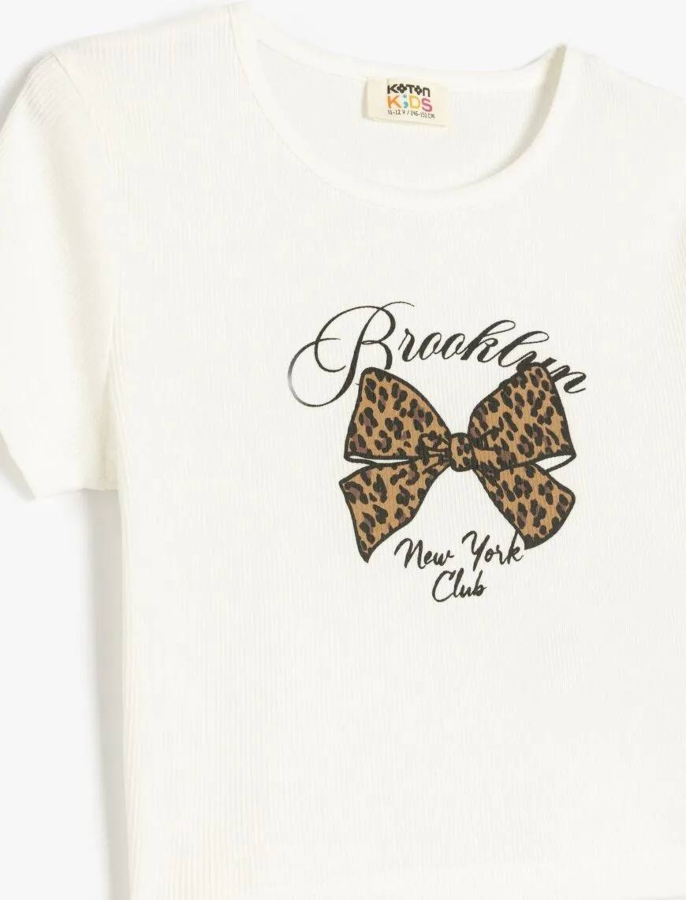Resim Koton Kız Çocuk T-shirt 5SKG10273AK