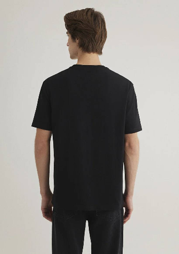 Resim Mavi Jeans Baskılı Erkek T-Shirt M0611745-900