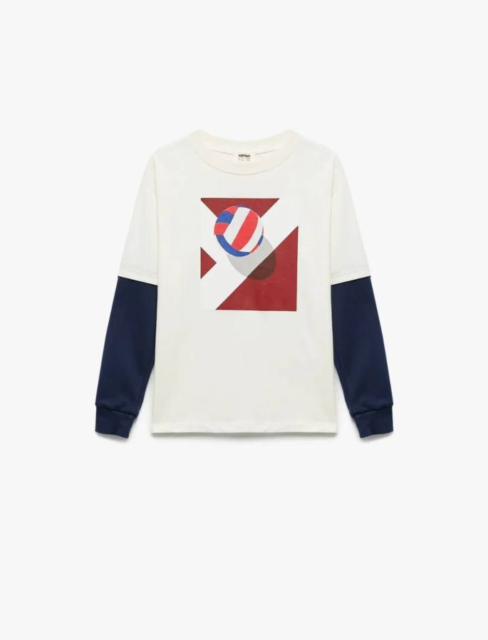 Resim Koton Erkek Çocuk Sweat 6WKB10227TK