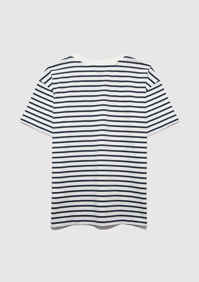 Resim Mavi Mavı League Baskılı Erkek Çocuk T-Shirt M6610264-89187