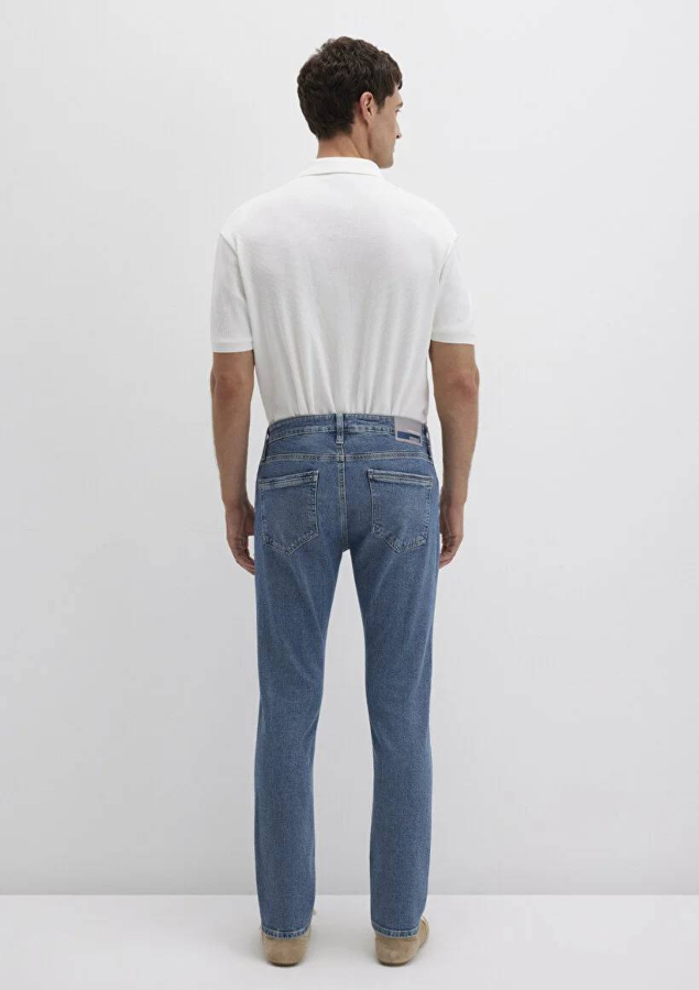 Resim Mavi Marcus Vintage Erkek Jean Pantolon M0035190654