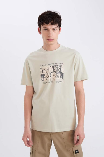 Resim Defacto Erkek T-shirt E0330AX/KH494