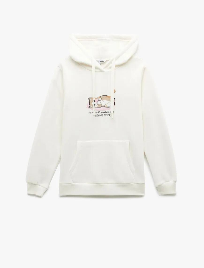 Resim Koton Kadın Sweat 6Wal10147Ik