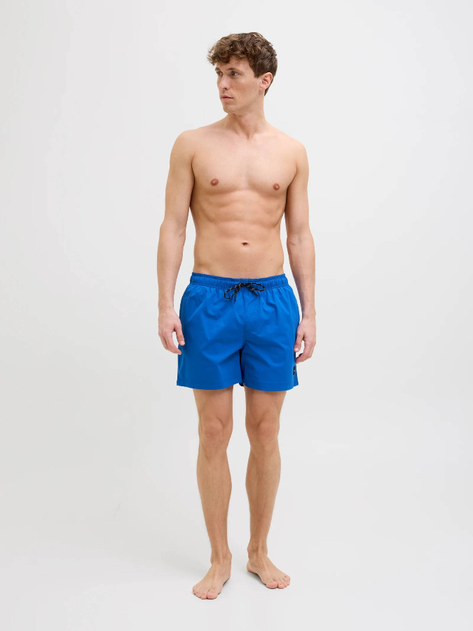 Resim Jack & Jones Jpstmauı Jjswım Solıd Akm Sn Erkek Deniz Şortu 12272776