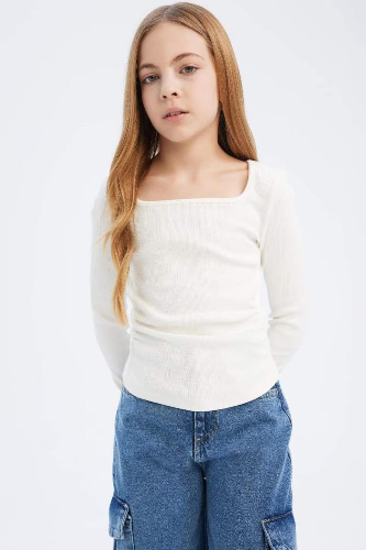 Resim Defacto Kız Çocuk  Sweat D9236A8WT32