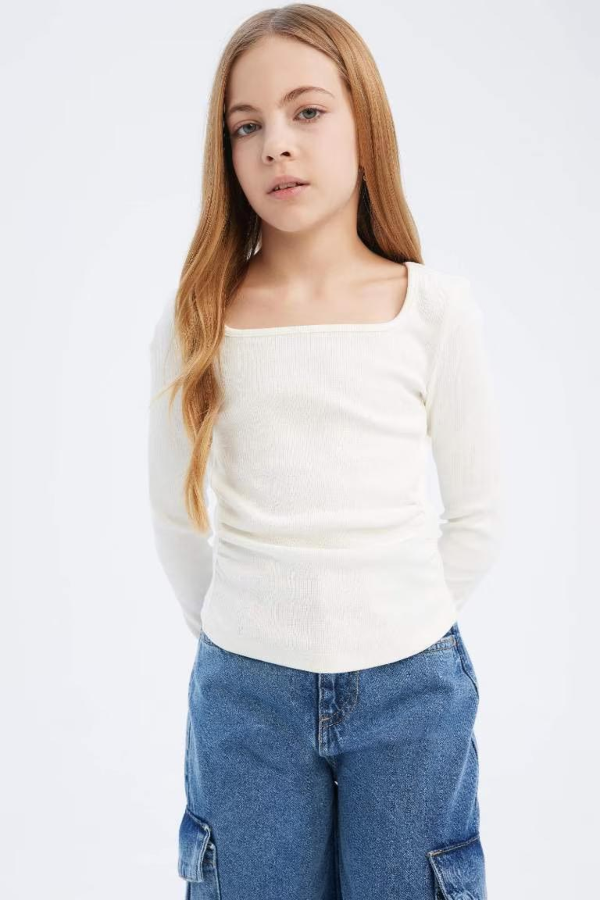 Resim Defacto Kız Çocuk  Sweat D9236A8WT32