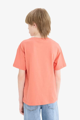 Resim Defacto Erkek Çocuk Kısa Kol T-shirt E6317A8OG233