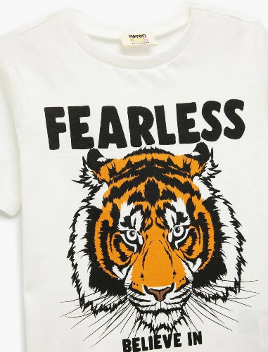 Resim Koton Erkek Çocuk T-shirt 5SKB10125TK