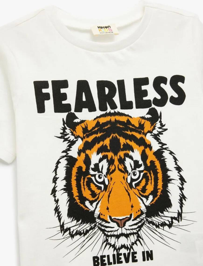 Resim Koton Erkek Çocuk T-shirt 5SKB10125TK