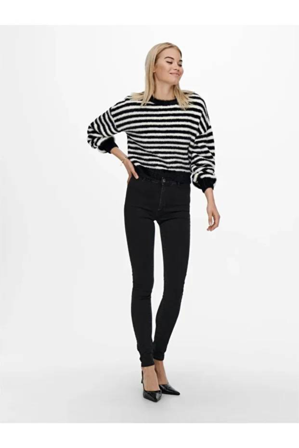 Resim Only Onlpiumo L/S Pullover Knt Noos Kadın Kazak 15235973