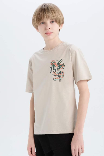 Resim Defacto Erkek Çocuk Kısa Kol T-shirt D9285A8/GR525