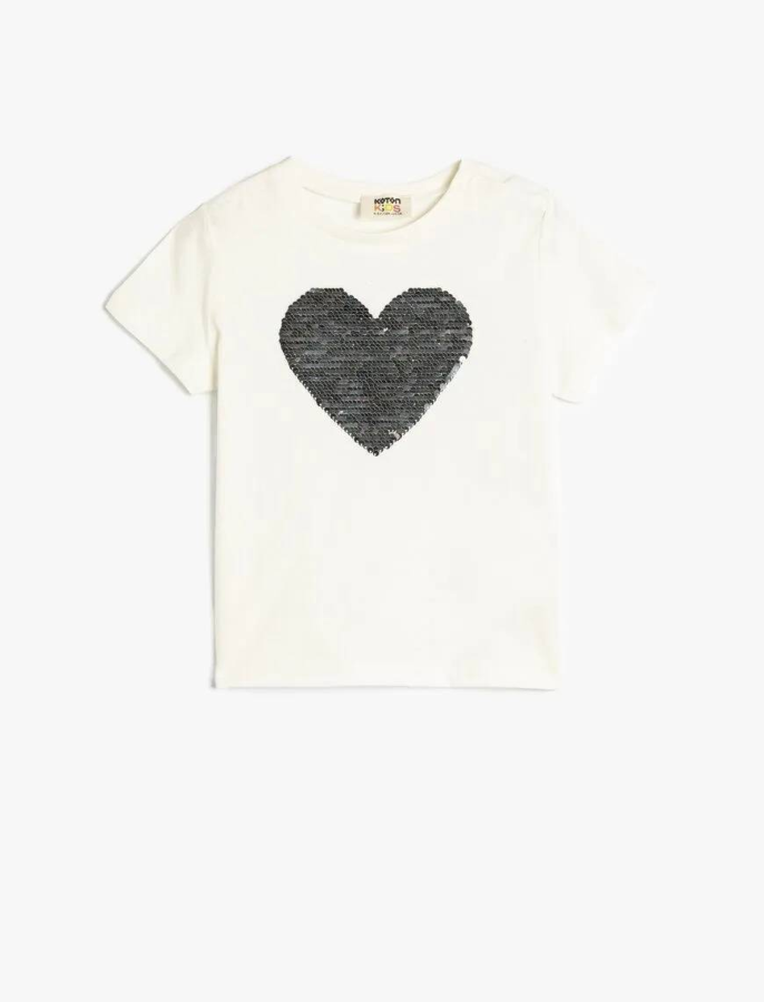 Resim Koton Kız Çocuk T-shirt 5SKG10076AK