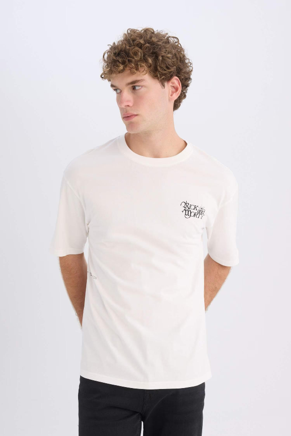 Resim Defacto Erkek  T-shirt D5466AXER105