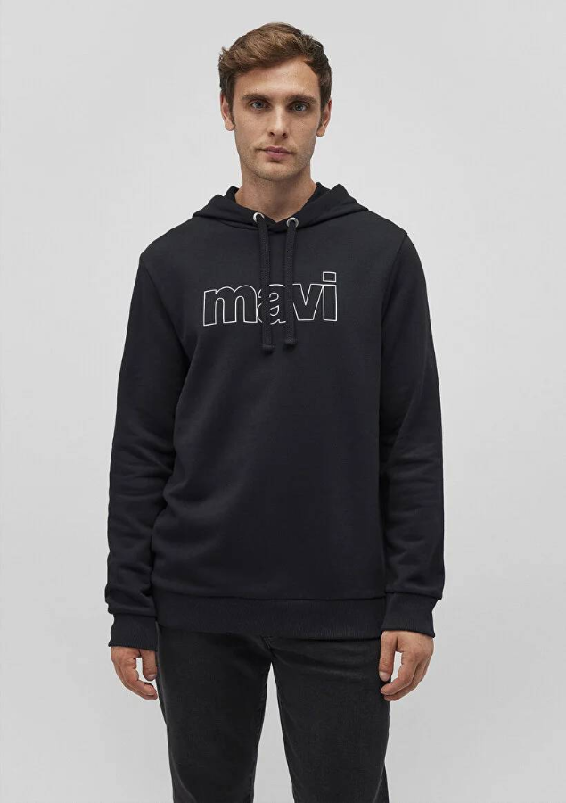 Resim Mavi Erkek Sweat
