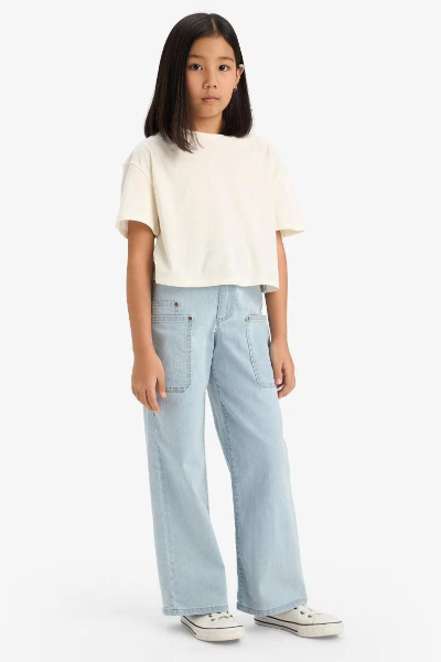 Resim Defacto Kız Çocuk  Jean Pantolon E5883A8/NM63