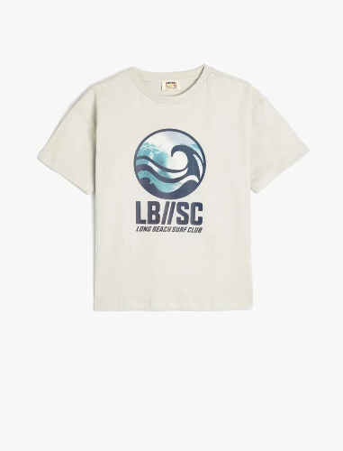 Resim Koton Erkek Çocuk T-shirt 5SKB10283TK