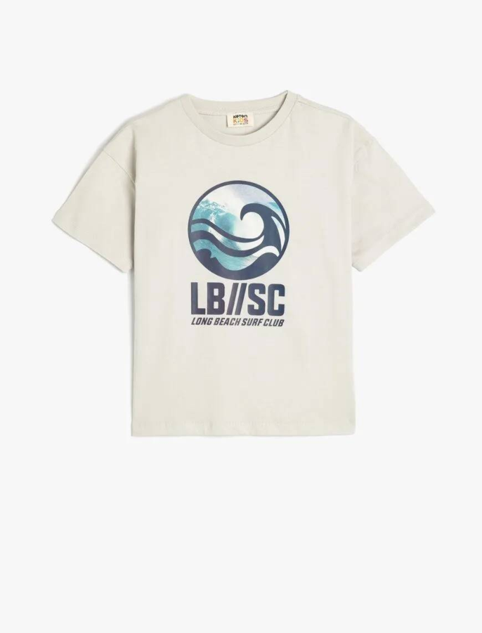 Resim Koton Erkek Çocuk T-shirt 5SKB10283TK