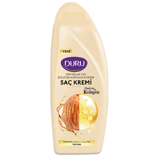 Resim Duru Saç Kremi 500 Ml Kolajen & Badem 12 Li