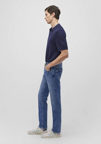 Resim Mavi Jake Erkek Jean Pantolon M0042287863