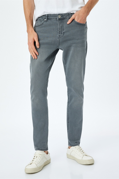 Resim Koton MICHEAL Skinny Erkek Jean  Pantolon 5SAM40051ID 