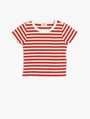 Resim Koton Kız Çocuk T-shirt 5SKG10065AK