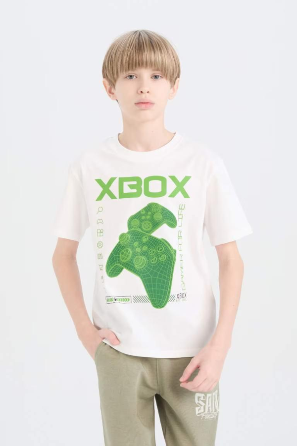 Resim Defacto Erkek Çocuk Kısa Kol T-shirt E3100A8/WT34