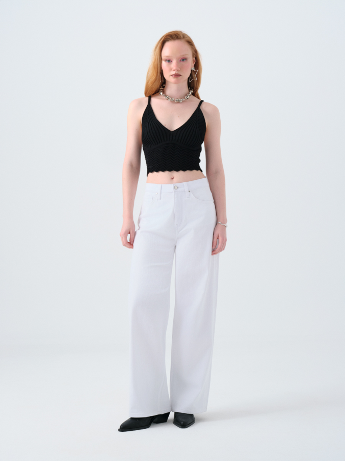 Resim Loft Kadın Regular Fit Jean Pantolon Lf2039976