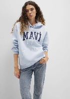 Resim Mavi Logo Kadın Sweat M1600361-70717