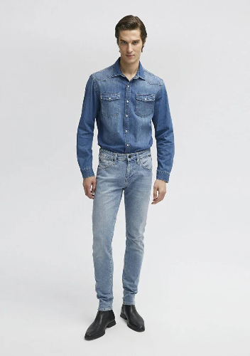 Resim Mavi Kvnç Erkek Jean Pantolon M001070-33974