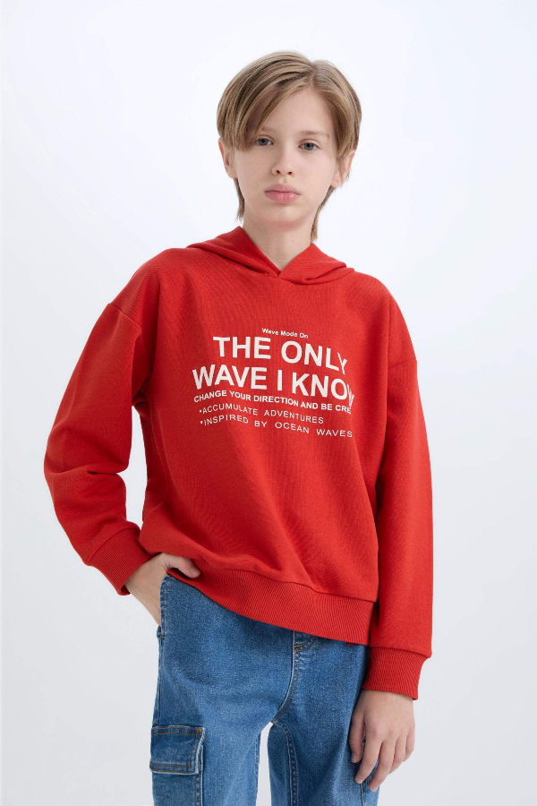 Resim Defacto Erkek Çocuk  Sweat D7399A8RD65