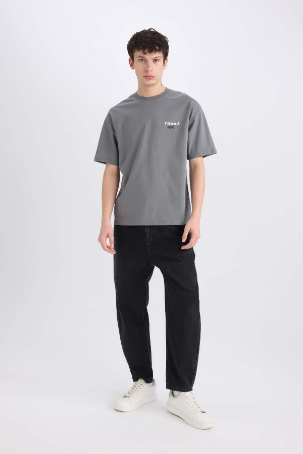 Resim Defacto Erkek  T-shirt D6779AXGR206