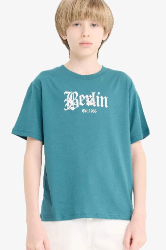 Resim Defacto Erkek Çocuk Kısa Kol T-shirt F0184A8/GN756