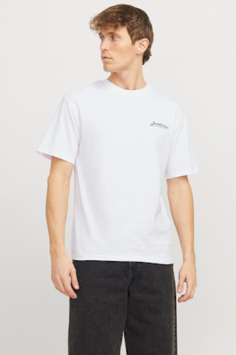 Resim Jack & Jones Jjbeau Tee Ss Frontprınt Crew Neck Ln Erkek T-shirt 12275012