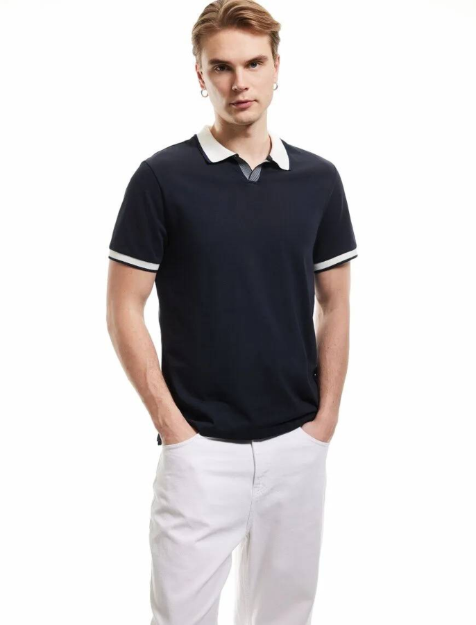 Resim Koton Erkek T-shirt 5SAM10065MK