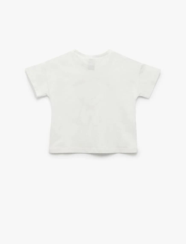 Resim Koton Kız Bebek T-shirt 5SMG10144AK