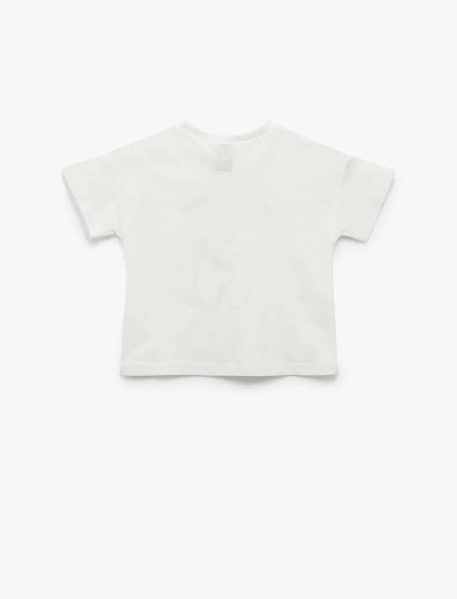 Resim Koton Kız Bebek T-shirt 5SMG10144AK