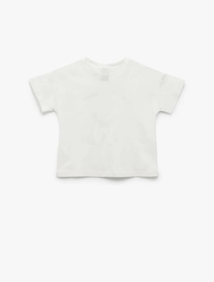 Resim Koton Kız Bebek T-shirt 5SMG10144AK
