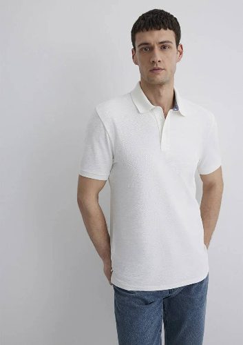 Resim Mavi Polo Erkek T-Shirt M0612534-70057