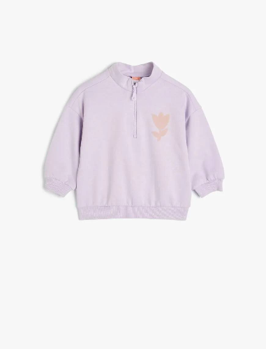 Resim Koton Kız Bebek Sweat 5WMG10166AK
