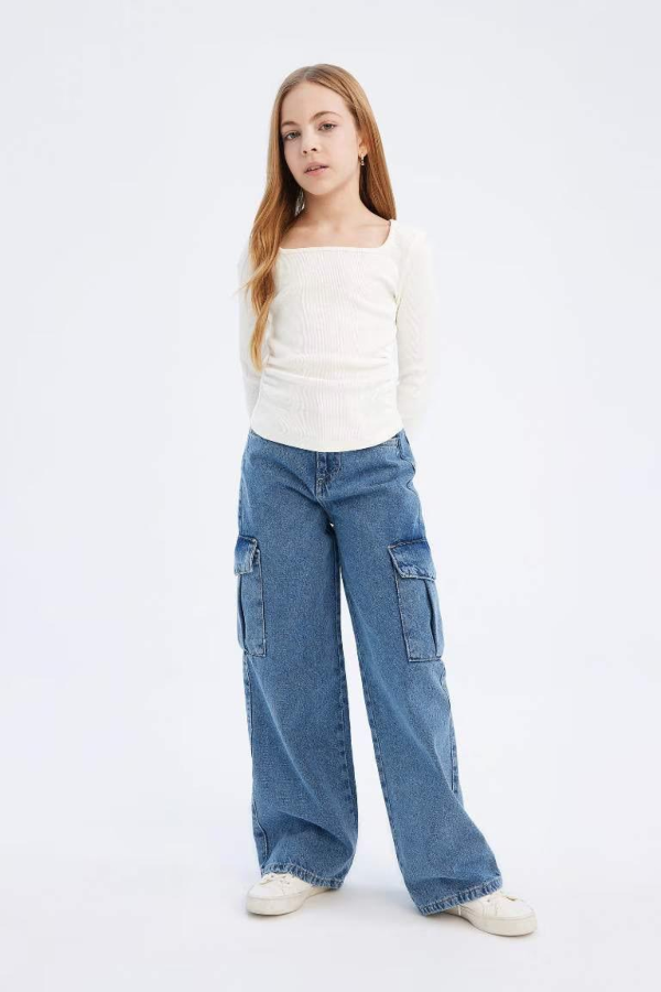 Resim Defacto Kız Çocuk  Sweat D9236A8WT32