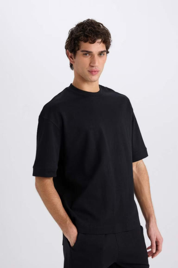 Resim Defacto Erkek  T-shirt B4844AXBK81