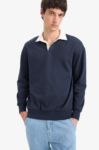 Resim Defacto Erkek  Sweat E6523AX/NV64