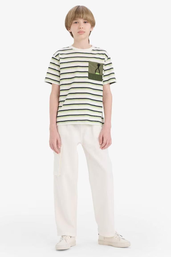 Resim Defacto Erkek Çocuk Kısa Kol T-shirt E0965A8ER77